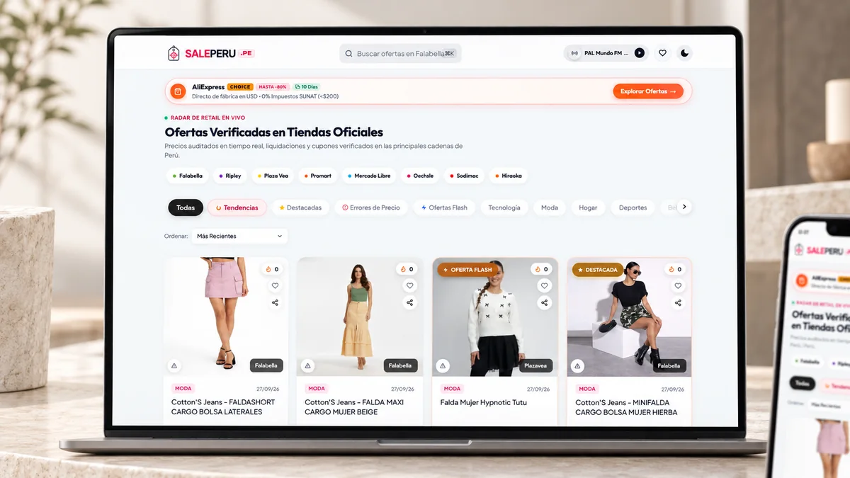 saleperu.pe - Radar de Ofertas y Motor Edge en Tiempo Real